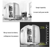 Voiture Réfrigérateur Réfrigérateur Coffre Silencieux Pour Voitures De Dortoir,congélateur De Voiture 220V, 12V Avec Refroidissement Et Conservation De La Chaleur ( Color : Pink , Size : 23*28*31cm )