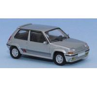 Voiture Renault 5 GT Turbo phase 1 argent PCX87 - SAI 7235 HO 1/87