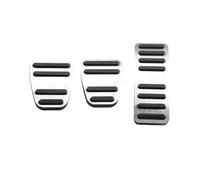 Voiture Repose Pied Pour Chery Pour Tiggo 7 8 2 3X 4 Pour Pro Pour Max Pour Plus Pédale Voiture Accélérateur Frein Couverture Antidérapant Pad Accessoires(MT Silver)