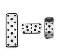 Voiture Repose-Pieds Pédale Kit Pédales pour pour Forester 2006-2018 pour XV 2012-2017 pour Impreza 2006-2015 Couvre-pédales D'accélérateur Frein(3PC at with Rest)