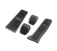 Voiture Repose-Pieds Pédale pour 2 6 GJ pour CX-5 pour CX5 KE KF pour CX8 pour CX9 2014 2015 2016 2017 2018 2019 2020 2021 2022 2023 Couvercle Pédale Frein Carburant Voiture(LHD MT 4pcs Black)