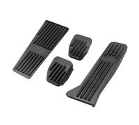 Voiture Repose-Pieds Pédale pour 2 6 GJ pour CX-5 pour CX5 KE KF pour CX8 pour CX9 2014 2015 2016 2017 2018 2019 2020 2021 2022 2023 Couvercle Pédale Frein Carburant Voiture(RHD MT 4pcs Black)