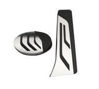 Voiture Repose-Pieds Pédale pour X1 F48 X2 F39 Série 1 Et 2 F40 F45 F46 Couvre-pédales D'accélérateur Frein Pédales Repose-Pieds Acier Inoxydable(2Pcs at)