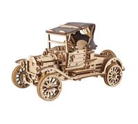 Voiture rétro UGR-T en bois à construire ? maquette mécanique 3D avec moteur à ressort brown TU