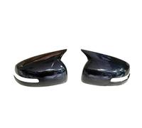 Voiture Rétroviseur Capuchon Autocollant De Rétroviseur Latéral Pour Mitsubishi Pour Lancer X 10 EX EVO 2008-2016 Couvercle D'aile Garniture Boîtier Vue Arrière Extérieure(With lamp 13-16 B)