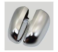 Voiture Rétroviseur Capuchon Pour A4 B6 B7 A6 C6 S4 2003 2004 2005 2006 2007 Couvercles De Rétroviseurs Latéraux Sportback Noir Brillant(Silver Matte Chrome)