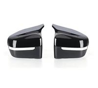 Voiture Rétroviseur Capuchon Pour BMW 4 5 7 8 Pour Série G22 G23 G24 G11 G12 Garniture De Couvercle De Rétroviseur Latéral Extérieur(Glossy Black)