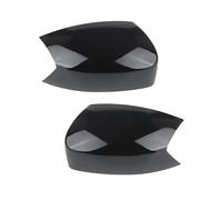 Voiture Rétroviseur Capuchon Pour Ford Pour KUGA/Escape 2008 Couvercle De Rétroviseur Latéral Gauche Droit Noir Brillant Capuchon De Vue Arrière(2pcs Left Right)