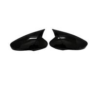 Voiture Rétroviseur Capuchon Pour Russian Pour Moderne Pour Solaris 1ère Pour Génération 2010 2011 2012 2013 2014 Coques De Rétroviseurs Latéraux Couvercle De Miroir(Black with light)