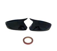 Voiture Rétroviseur Capuchon Pour Russian Pour Moderne Pour Solaris 1ère Pour Génération 2010 2011 2012 2013 2014 Coques De Rétroviseurs Latéraux Couvercle De Miroir(Black without light)