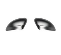 Voiture Rétroviseur Capuchon Pour VW Pour Tiguan MK2 2017 2018 2019 2020 Coques De Rétroviseurs Latéraux Chromées Mates De Remplacement Couvercle De Miroir(Matt chrome)