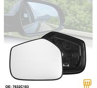 Voiture Rétroviseur Droite C?té Chauffé Miroir Verre 7632C184 Support Plaque