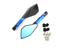voiture Rétroviseur Moto En Aluminium Pour Sym Pour Jet X 125 Accessoires(BLEU)