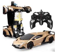 Voiture robot télécommandé transformable robocop contruction jouet télécommande guide kit - Onwind - project smart roues miniature