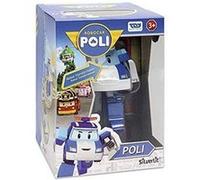 Silverlit Véhicule transformable ROBOCAR Poli 10 cm – Robot/Voiture – Dès 3 ans