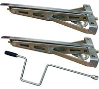 Voiture Robuste Kit De Béquille De Cric De Remorque De Camping-Car Supports De Stabilisation Pièces C-Style Crics De Caravane Stabilisateur De Stationnement Camping-Car Camping Stabilisateu