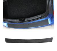 Voiture Seuil de Coffre Arrière Pare-Chocs Protection Film pour Renault Laguna III 2007-2015 Fibre Carbone Autocollants, Noir Bandes Décoratives Anti Rayures,100X9CM