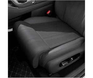 Voiture Siège Jambes Soutien Coussin pour Bugatti Divo 2018 2019 2020 2021 2022 2023 2024 2025 2026, Qualité Léger Coussin de Jambe D'extension de Soutien, Coussin Ergonomique,A-Black-1PC