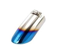 Voiture Silencieux Queue Pour Nissan Pour Rogue Pour X-Trail 2014-2019 Embout De Silencieux D'échappement Arrière 1 Pièce(Baked Blue)