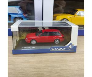 VOITURE SOLIDO AUDI RS2 AVANT LAZER RED 1995 1:43 NEUF.B S4310102 + BLISTER