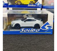 VOITURE SOLIDO FORD SHELBY MUSTANG GT500 WHITE/BLACK 1:43 NEUF BOITE S4311503