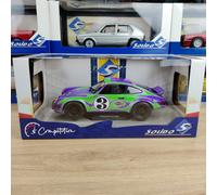 VOITURE SOLIDO PORSCHE 911 RSR PURPLE HIPPY TRIBUTE 1973 1:18 NEUF.B S1801117