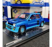 Solido Voiture miniature de collection Renault 5 Turbo 1981 – Échelle 1/18 – Bleu