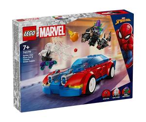 Voiture Spiderman LEGO Marvel Super Héros 76279 - Set de Construction Épique