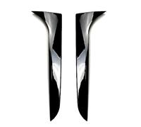 Voiture Spoiler Aileron Latéral De Fenêtre Arrière Voiture pour A4 B8 pour Allroad Avant 2009-2016 ABS Brillant Noir Canards Séparateur Garniture Spoiler
