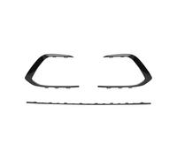 Voiture Spoiler Avant Autocollant Décoratif Pour Pare-choc Avant Calandre Feu Antibrouillard Pour VW Pour Golf 8 MK8 GTI 2021-2022(Three-piece suit)