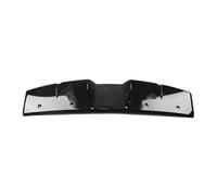 Voiture Spoiler Avant Becquet Toit Avant Avec Barre De Feux De Jour Pour Land Pour Rover Pour Defender 90 110 130 20-25 Projecteur LED Jour(Glossy Black)
