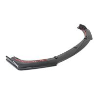 Voiture Spoiler Avant Kit Séparateur Lèvre Avant Berline 4 Portes Pour Civic X FC FK 10e Génération 2016-2020 Becquet De Jupe(Aspect fibre de carbone)