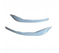 Voiture Spoiler Avant Lunette Phare Antibrouillard Pour Golf MK8 Pour GTI Pour Rline 2020-2024 Garniture Pare-chocs Avant Kits Carrosserie Becquet Décoratif(B White)