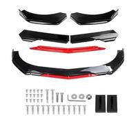 Voiture Spoiler De Pare-Chocs Avant Universel pour Voiture(Un-Noir)