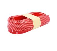 Voiture Spoiler Lèvre Pare-Chocs Avant pour Duster Spring 2021-2024,Front Lip Bumper Spoiler Aileron de Lèvre de Pare Chocs Diffuseur Séparateur,F-Red Carbon Fiber