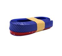 Voiture Spoiler Lèvre Pare-Chocs Avant pour Ford Fiesta Fusion Mondeo Taurus Mustang,Front Lip Bumper Spoiler Aileron de Lèvre de Pare Chocs Diffuseur Séparateur,G-Blue Carbon Fiber