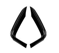 Voiture Spoiler Séparateur Lèvre Pare-Choc Avant Voiture Becquet Canard Antibrouillard Calandre Couverture pour BMW F32 F33 F36 Sport Série 4 20142020 Becquets Avant(Glossy Black)