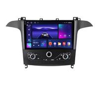 Voiture stéréo Radio pour Ford S Max S-Max 2006-2015 Brancher Et Utiliser Android 15 Autoradio Écran Tactile Complet GPS Support Carplay Bluetooth DSP Bluetooth Lien MiroirCaméra arrière