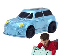 Voiture suivant la ligne noire - Voiture inductive suivre la ligne, Voiture suivant la ligne tracée Capteur de pensée logique Jouet de voiture avec capteur optique, Cadeau d'anniversaire pour la