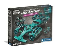 Voiture supersonique - CLEMENTONI - Mon Atelier Mécanique - 2 Modèles à Assembler - Voiture ou Drone - 8 ans - Fabriqué en Italie