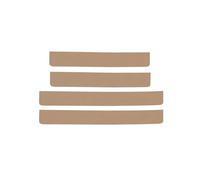 voiture support pied Convient pour Chery, convient pour Jetour, convient pour Traveler T2, bande de seuil de porte en cuir, protection de pédale de bienvenue escalier véhicule pédale pied(A3)