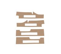 voiture support pied Convient pour Chery, convient pour Jetour, convient pour Traveler T2, bande de seuil de porte en cuir, protection de pédale de bienvenue escalier véhicule pédale pied(B3)