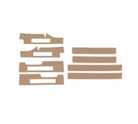 voiture support pied Convient pour Chery, convient pour Jetour, convient pour Traveler T2, bande de seuil de porte en cuir, protection de pédale de bienvenue marchepied voiture(C3)