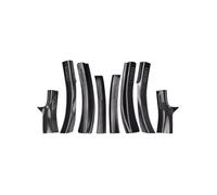 voiture support pied Convient pour Mercedes Fit For Benz Classe A W177 180 2019-2025 Protection de seuil de pédale de bienvenue marchepied voiture(Full set)