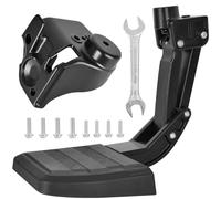 voiture support pied Convient pour Toyota Fit For Tacoma 2024 2025 Modèle Pare-chocs arrière Rétractable Antidérapant Accès au lit Hayon Échelle pédale pied