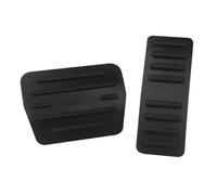 Voiture Tapis antidérapant en alliage d'aluminium pour pédale d'accélérateur, de frein, de carburant, d'embrayage, pour Chery Jetour Dashing 2022 2023 2024 Couvre pédale Frein(Black)