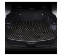 Voiture Tapis Antidérapant Tapis De Coffre Arrière en Cuir Synthétique 1 Pièce pour Land pour Rover pour Range pour Rover pour Sport 2010-2013 Voiture Cargaison Tapis(Beige Noir)