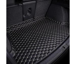 Voiture Tapis Coffre, pour MG HS EHS 2025 PHEV AntidéRapant Imperméable Cuir Coffre Protection Coussin Bagages DéMarrage Bac Protection,C