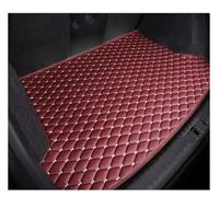 Voiture Tapis Coffre Pour SEAT Pour Cupra Pour Ateca Pour KH7 2016-2023 5 Sièges Accessoires Étanches Tampons Antisalissures Coffre Arrière Voiture(Wine red sigle)