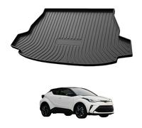 Voiture Tapis Coffre pour Toyota CHR Dual-Axis 2018-2021, Tapis Antidérapant Plateau de Coffre Voiture Accessoires